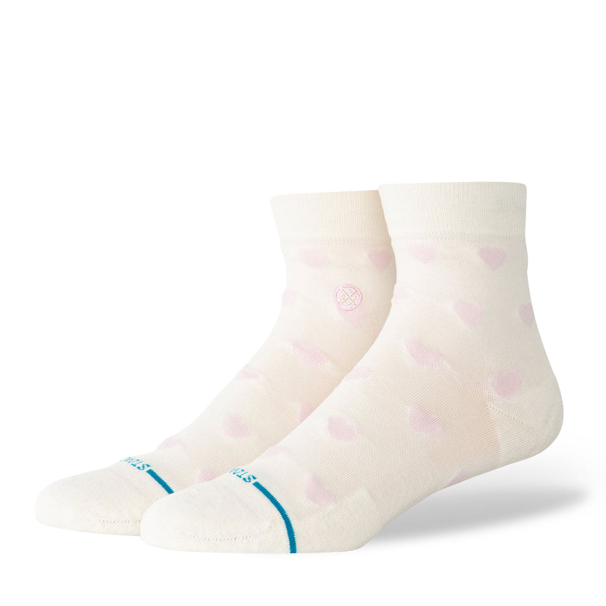 Stance Hearts Lowrider Socks - Ivory image 1