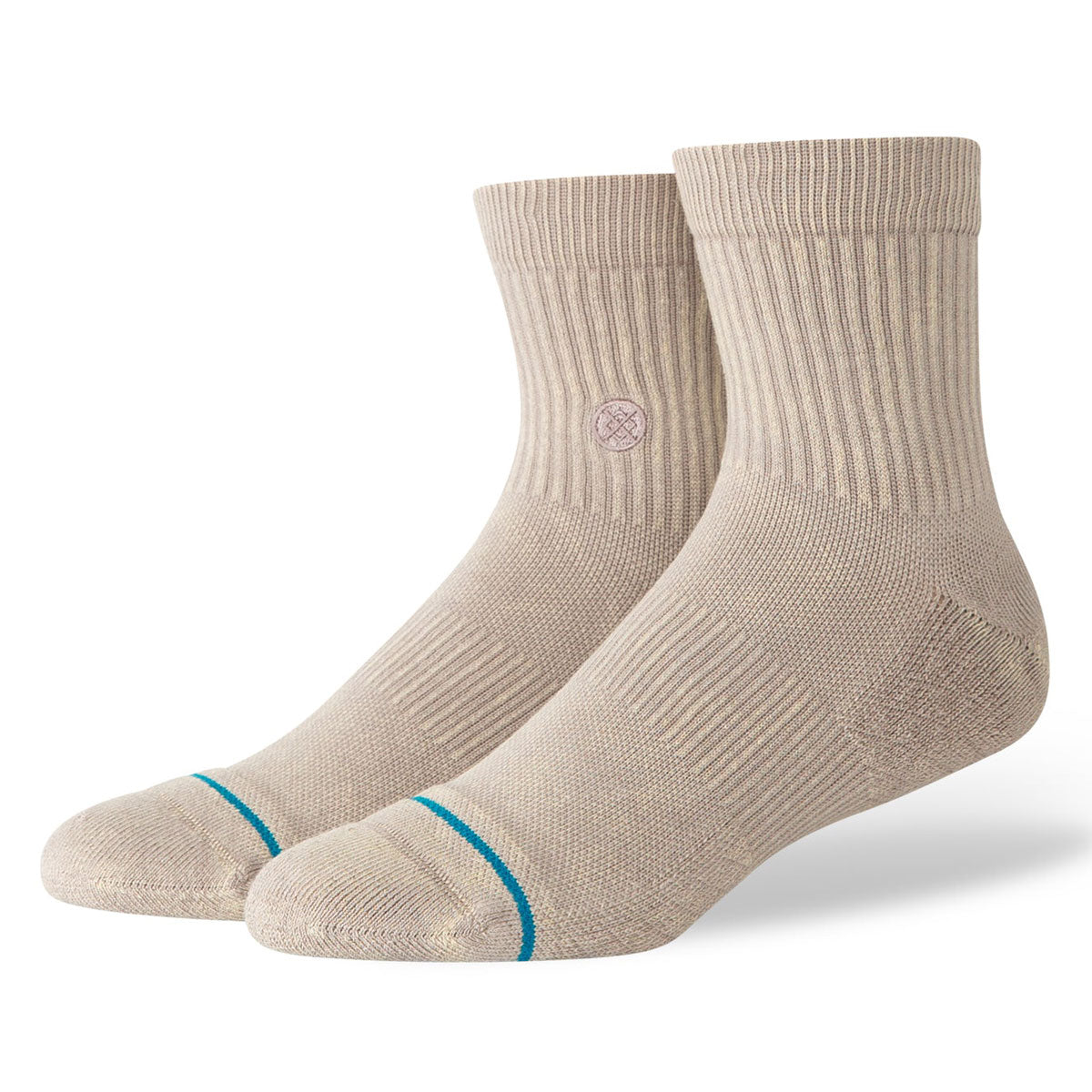 Stance Signature Wash Quarter Socks - String Grey image 1