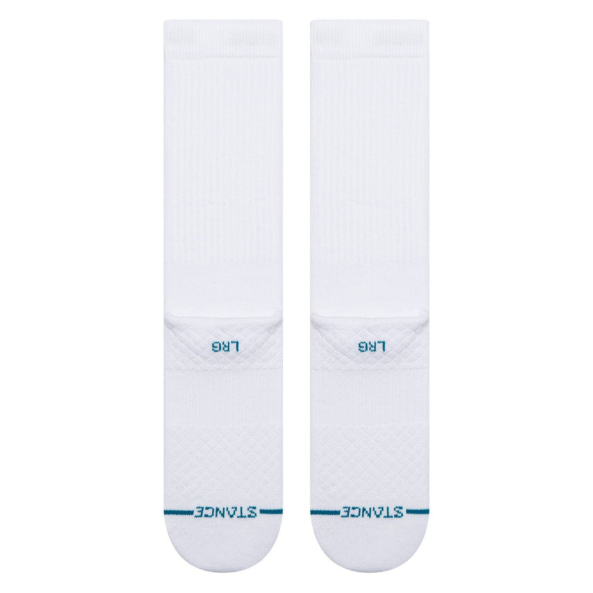 Stance Signature Crew Socks - White image 3