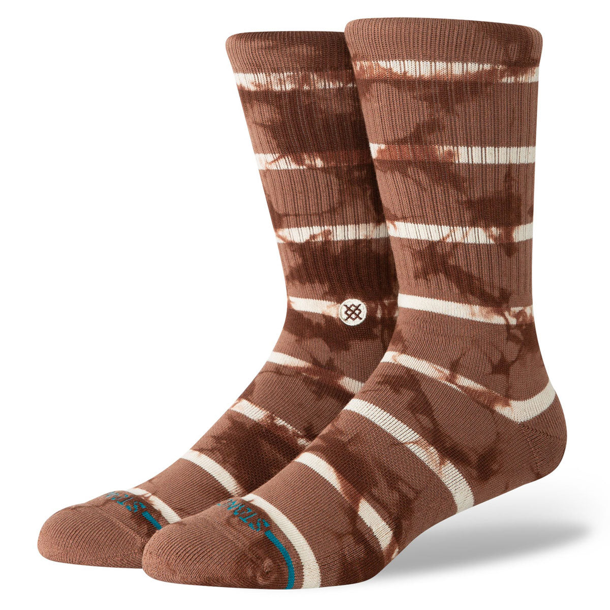 Stance Mojo Crew Socks - Brown image 1