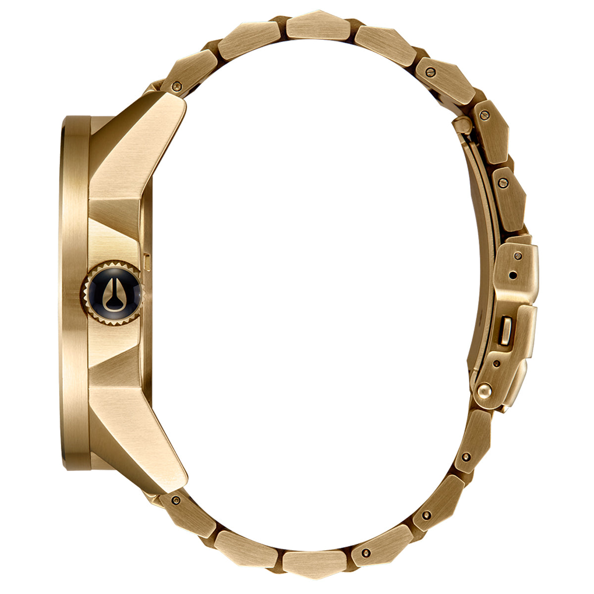 Nixon Corporal Stainless Steel Watch - Champagne/Black image 2