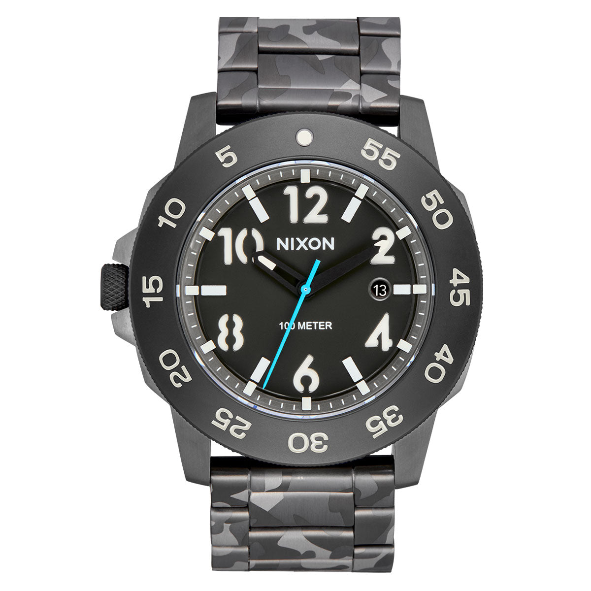 Nixon Smyth 44 Watch - Camo/Green image 1
