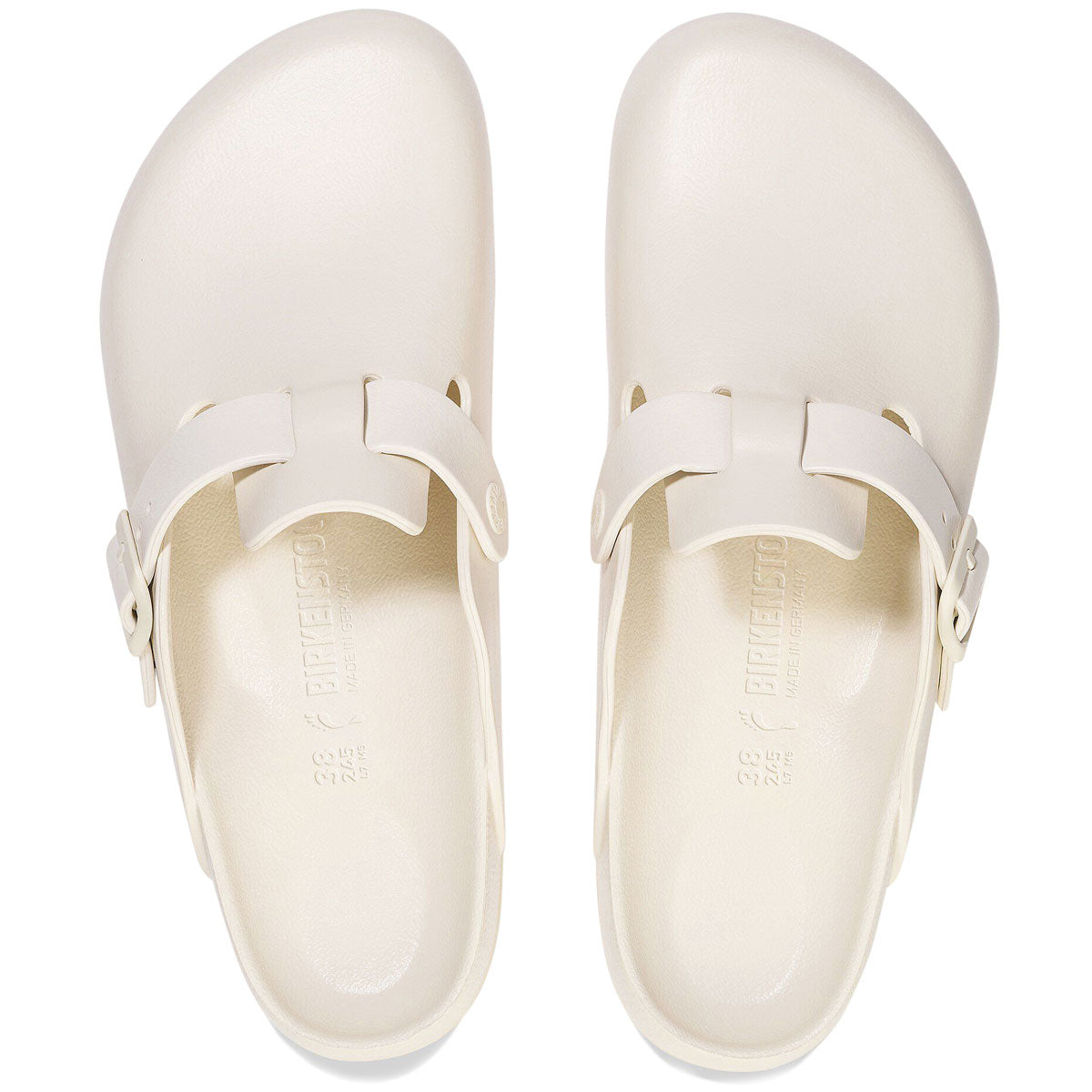 Birkenstock Womens Boston EVA Sandals - Eggshell image 3