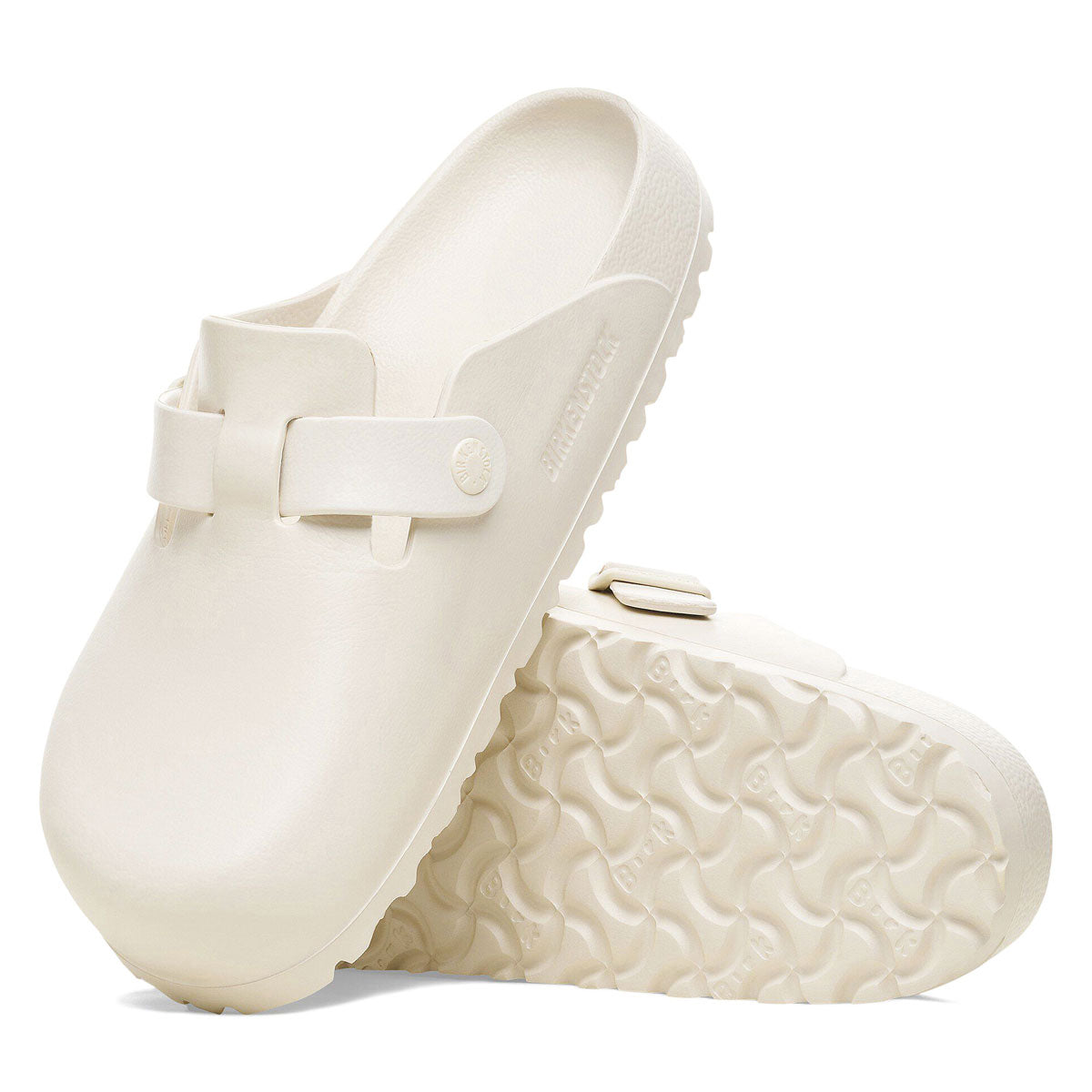 Birkenstock Womens Boston EVA Sandals - Eggshell image 4