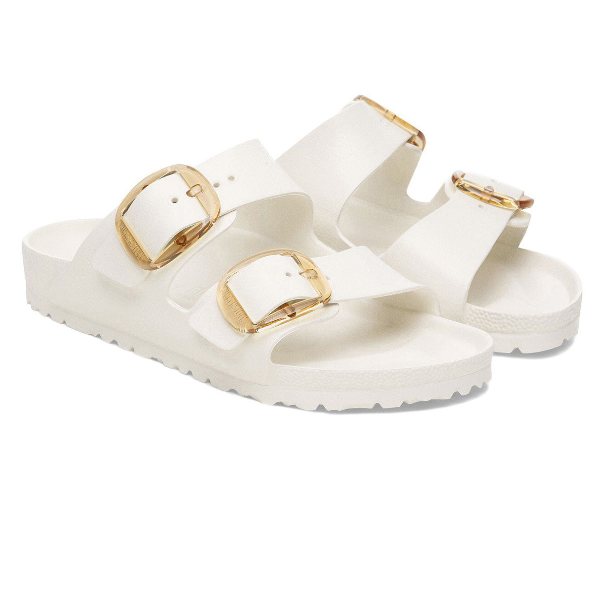 Birkenstock Womens Arizona Big Buckle EVA Sandals - Eggshell image 2