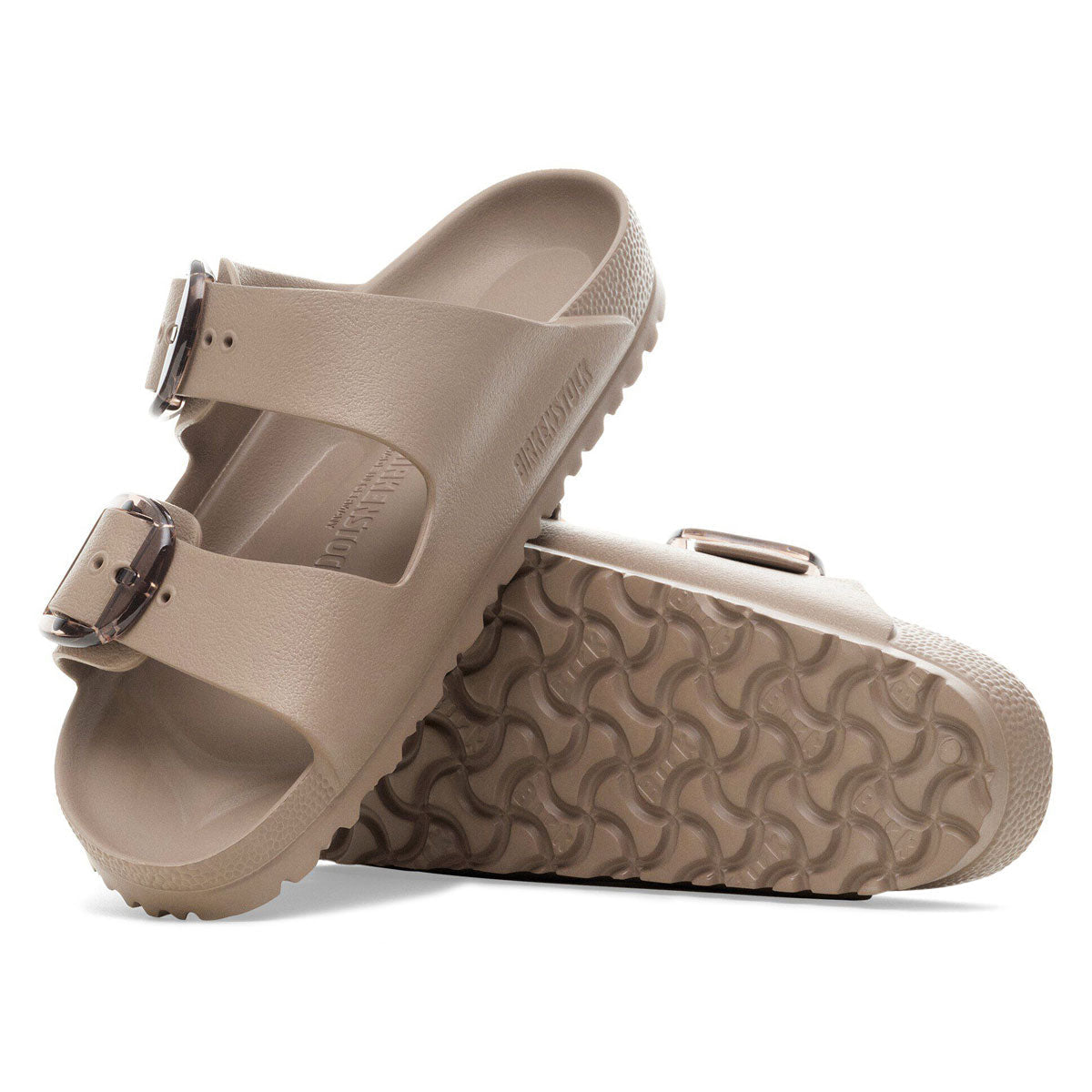 Birkenstock Womens Arizona Big Buckle EVA Sandals - Gray Taupe image 4