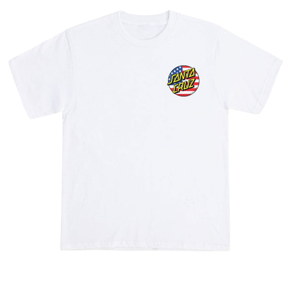 Santa Cruz July 4th Dot V2 T-Shirt - White image 2