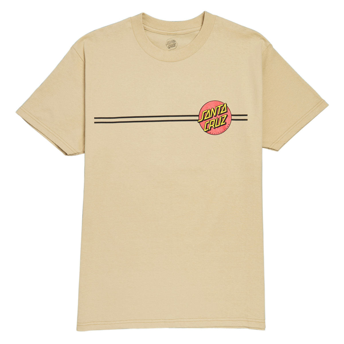 Santa Cruz Classic Dot T-Shirt - Sand image 1