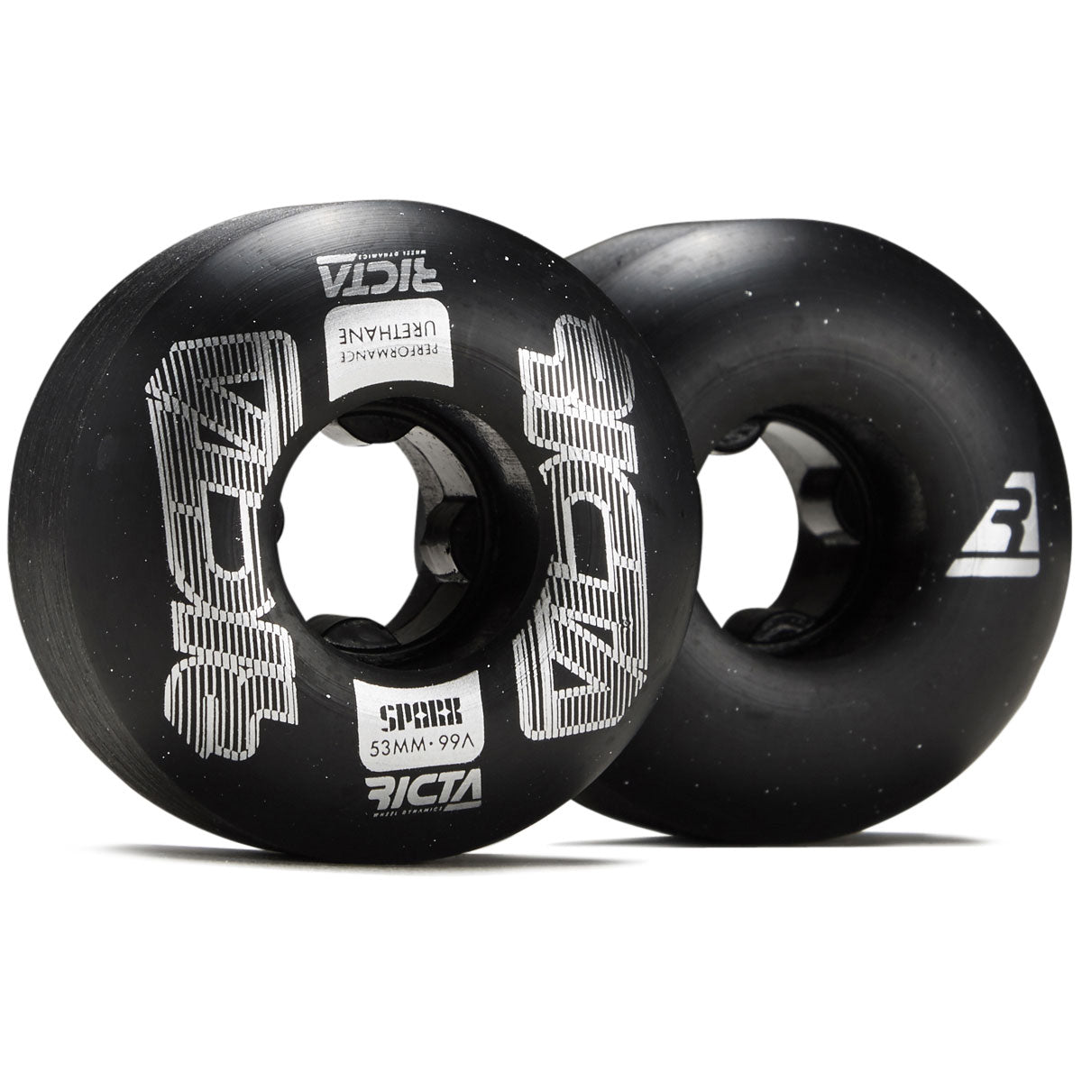 Ricta Framework Sparx 99a Skateboard Wheels - Black - 53mm image 1