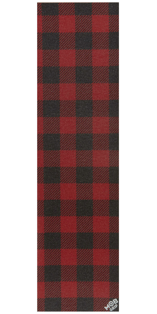 Mob Get Plaidical Grip Tape - Red
