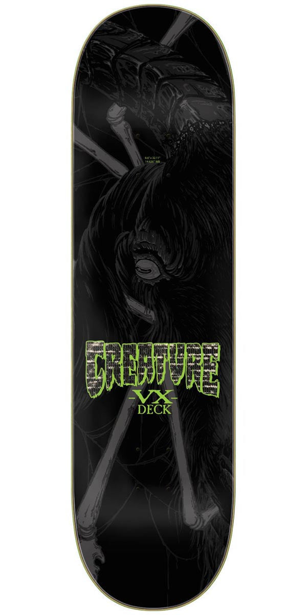 Creature Russell Arachne VX Skateboard Deck - 8.60