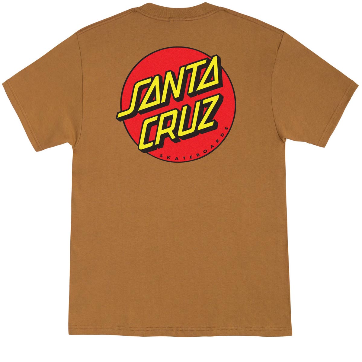 Santa Cruz Classic Dot T-Shirt - Brown Sugar image 2