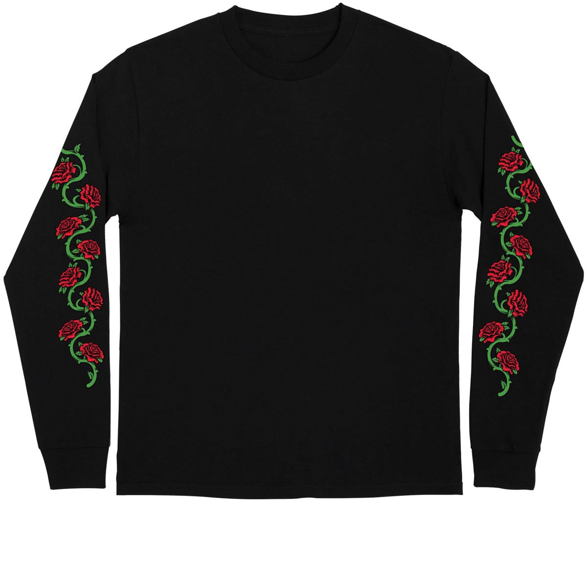 Santa Cruz Dressen Mash Up Long Sleeve T-Shirt - Black image 2