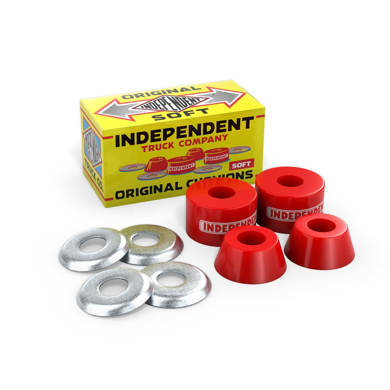 Independent Genuine Parts Original Cushions Soft 90a Bushings - Red