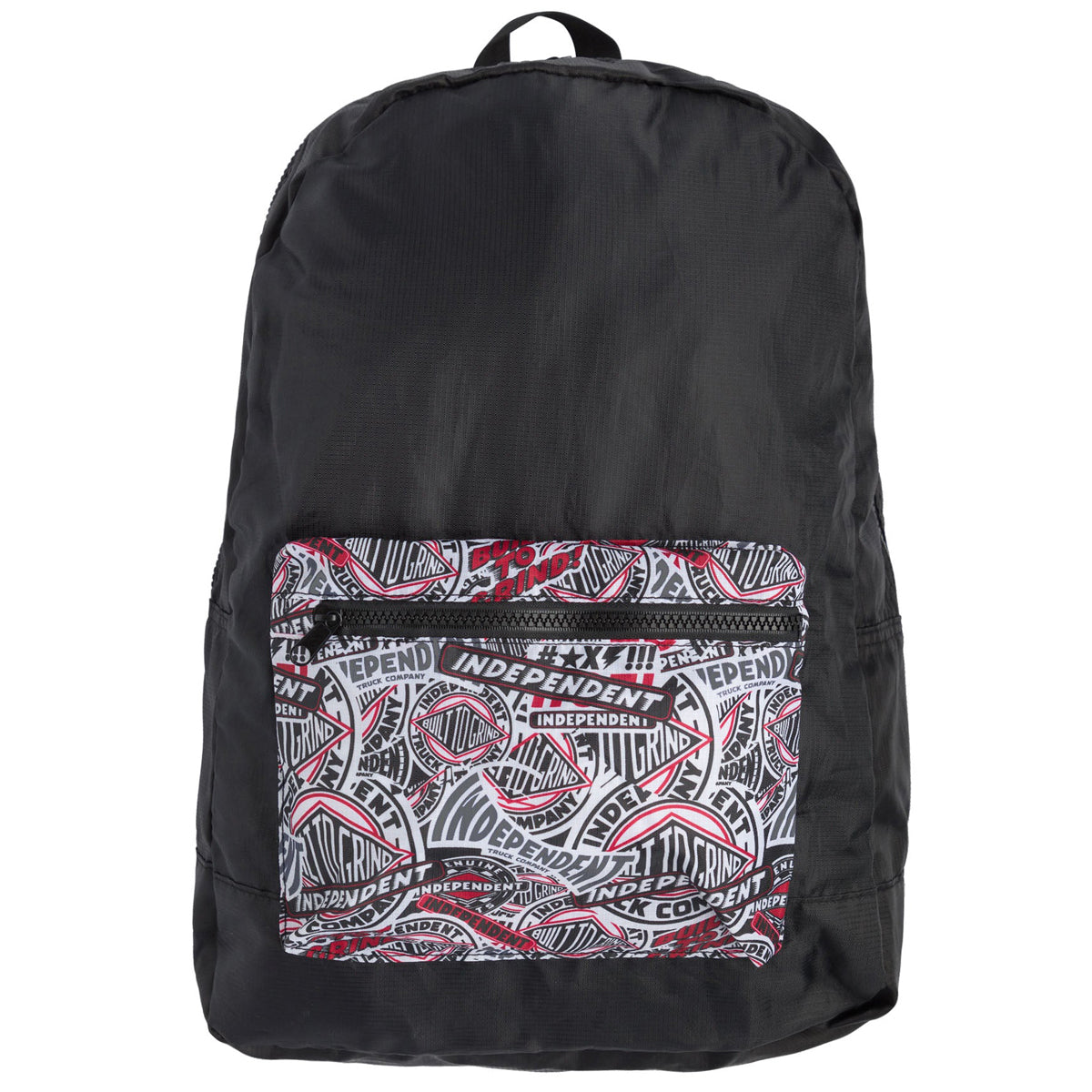 Independent BTG Pattern Backpack - Black image 1