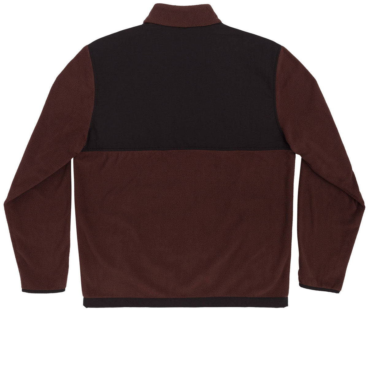 Independent Span Panelled Zip Front Polar Jacket - Dark Chocolate image 2