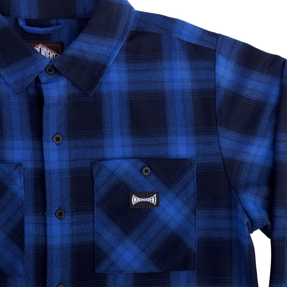 Independent Legacy Flannel Long Sleeve Shirt - Blue image 4