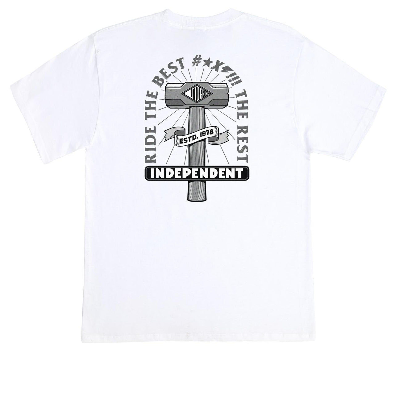 Independent RTB Sledge T-Shirt - White image 1
