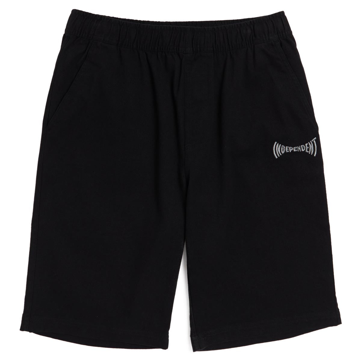 Independent Span Pull On Shorts - Black image 1