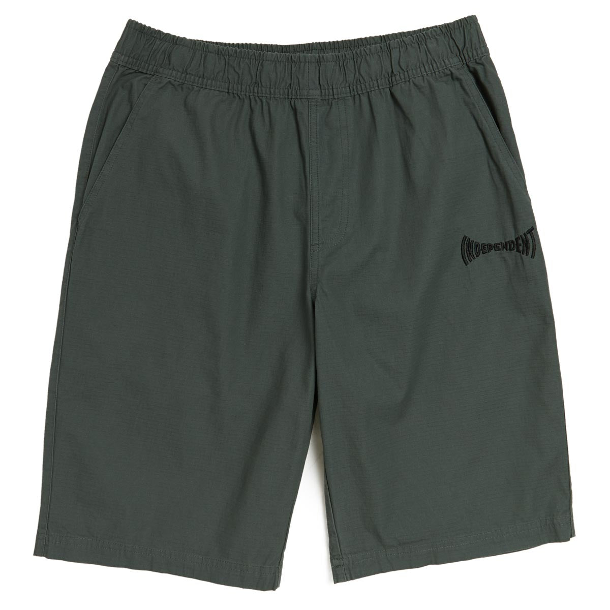 Independent Span Pull On Shorts - Military image 1