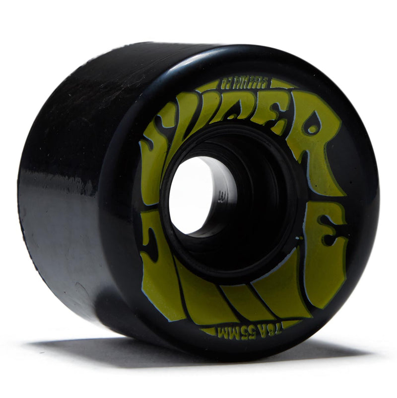 OJ Mini Super Juice 78a Skateboard Wheels - Black/Yellow - 55mm