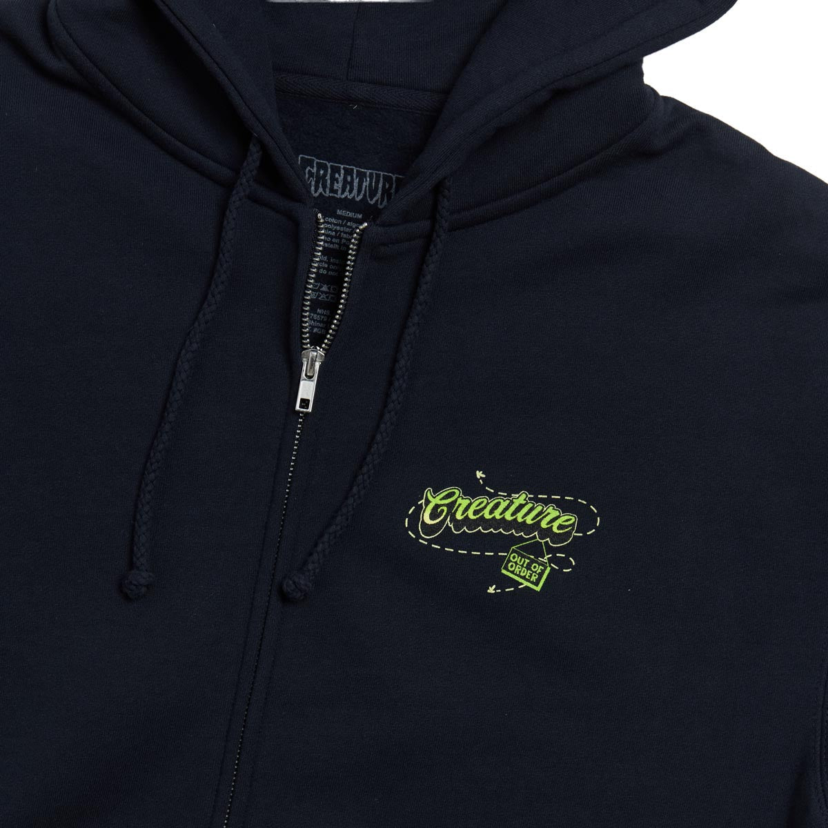 Creature Barfly Zip Hoodie - Navy – Daddies Board Shop