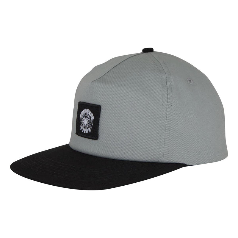 Creature Web Snapback Hat - Stone/Black