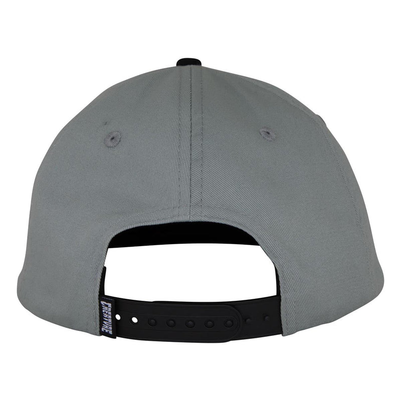 Creature Web Snapback Hat - Stone/Black