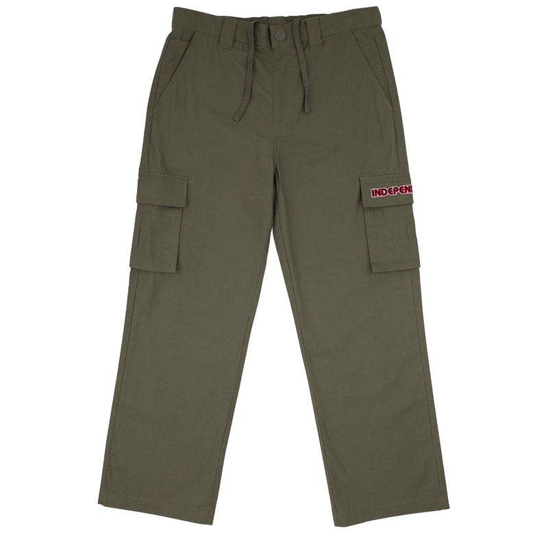 Independent Groundwork Cargo Pants - Olive