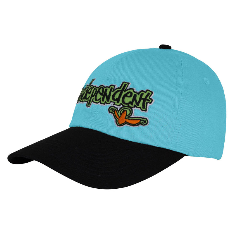 Independent Gonz Bar Dad Strapback Hat - Stone Blue/Black