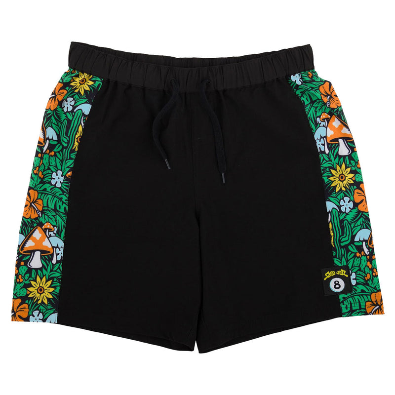Santa Cruz Winkowski 8Baller Panel Boardshorts - Black