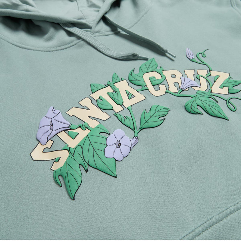 Santa Cruz Womens Cluster Strip Hoodie - Mint