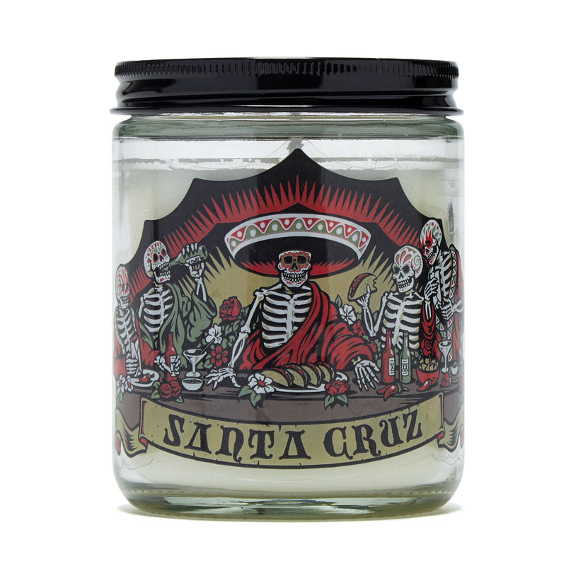 Santa Cruz Guzman Dead Diners Candle