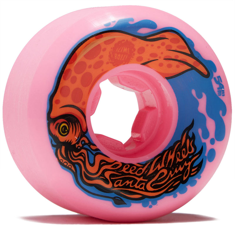 Slime Balls Ink Balls Vomit Mini 99a Skateboard Wheels - Neon Pink - 54mm