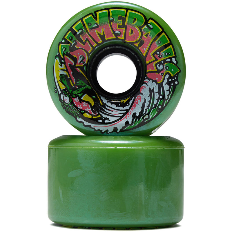 Slime Balls Surfer OG 78a Skateboard Wheels - Green - 60mm