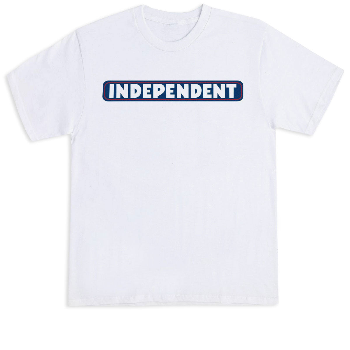 Independent Bar Logo T-Shirt - White/Blue – Daddies Board Shop