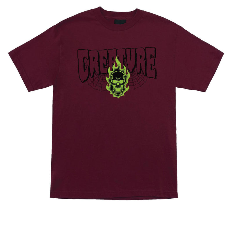Creature Bonehead 2 Relic T-Shirt - Maroon