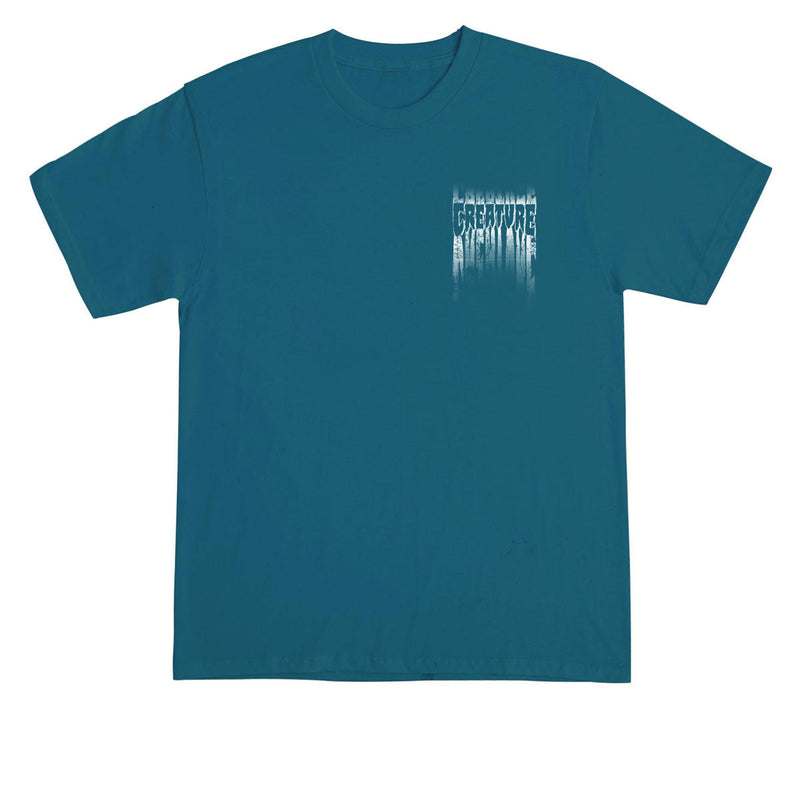 Creature Tattered T-Shirt - Galapagos Blue