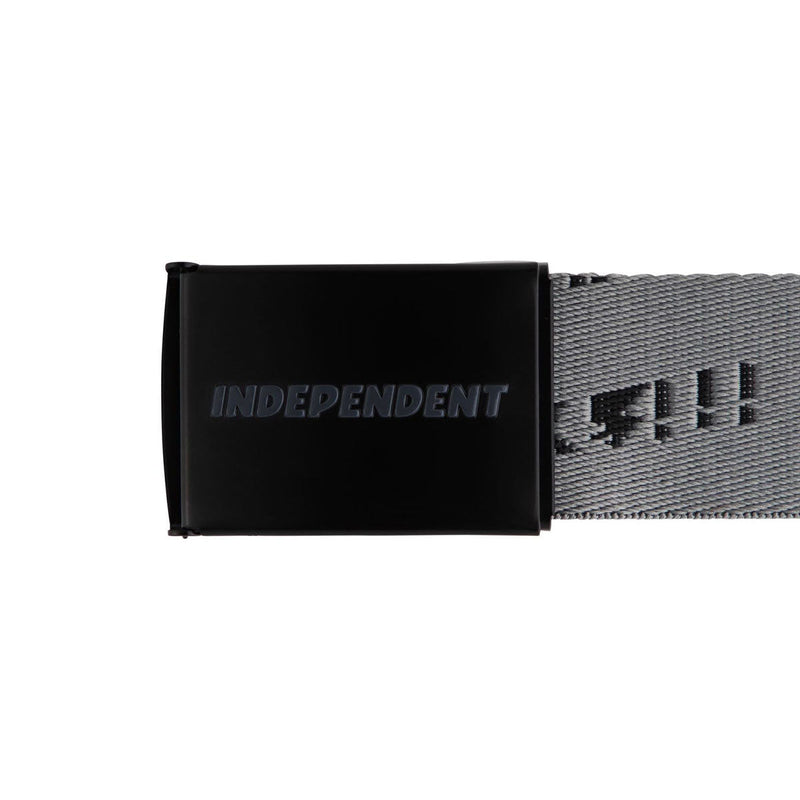 Independent Exclamation Web Belt - Black