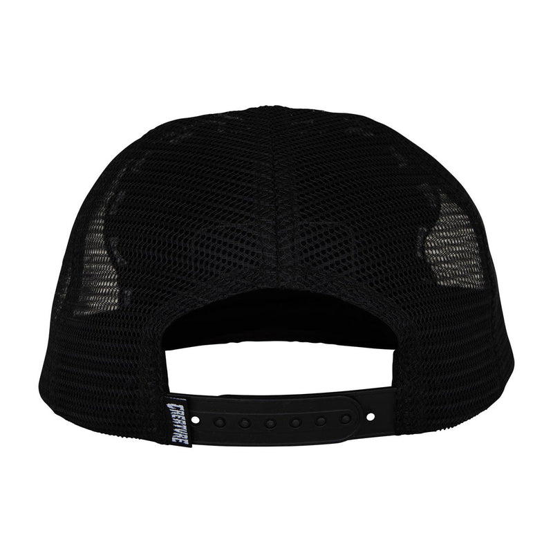 Creature Haunted Sea Mesh Trucker Hat - Black