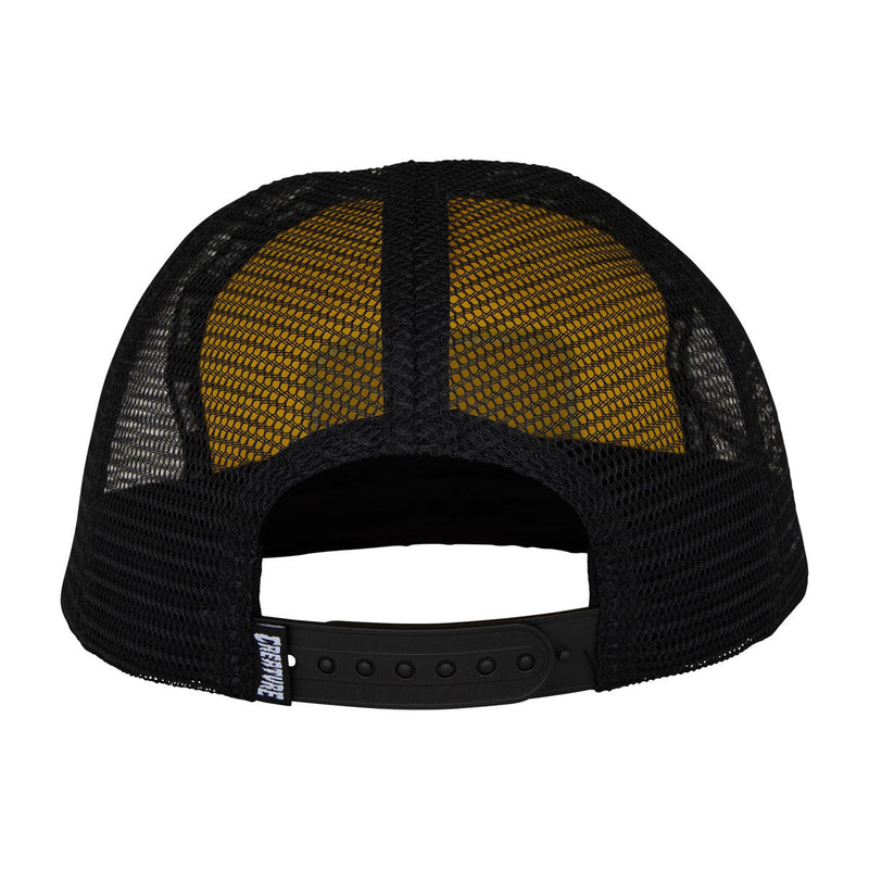 Creature Haunted Sea Mesh Trucker Hat - Cornsilk