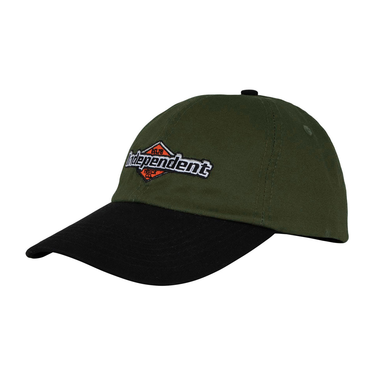 Independent Mojochrome Dad Snapback Hat - Olive/Black image 1