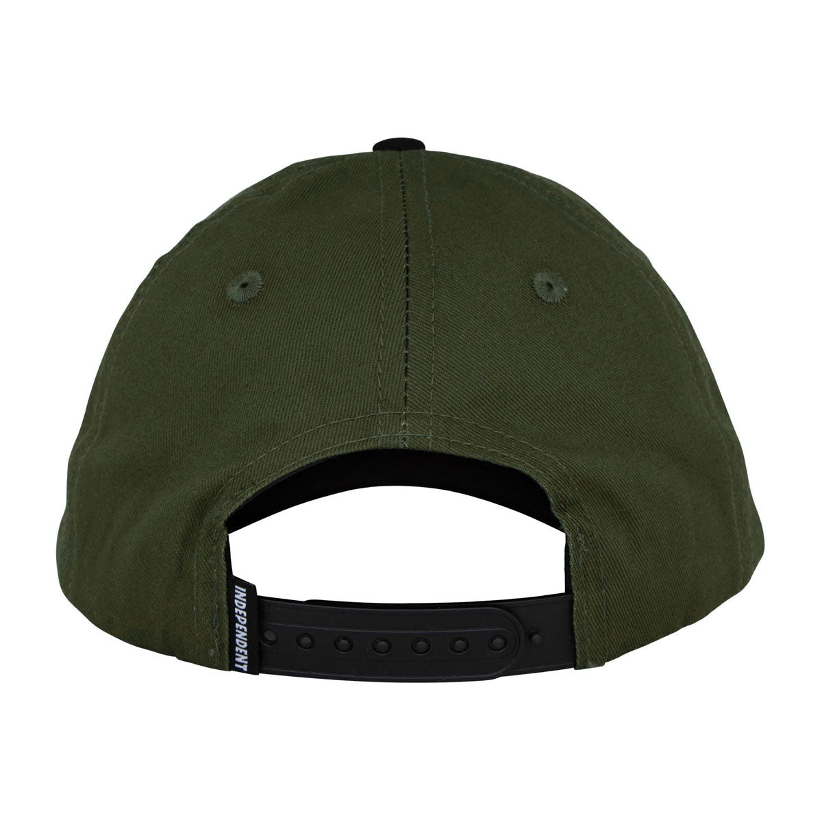 Independent Mojochrome Dad Snapback Hat - Olive/Black image 2