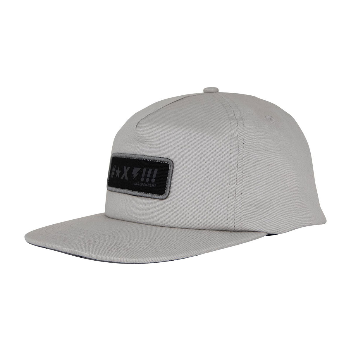 Independent Exclamation Snapback Hat - Grey image 1