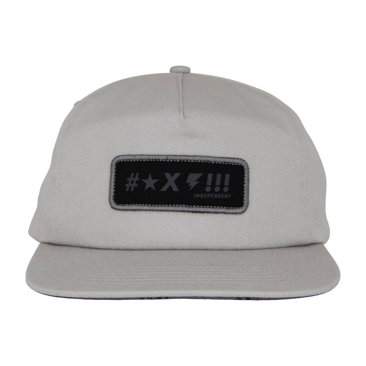 Independent Exclamation Snapback Hat - Grey image 3