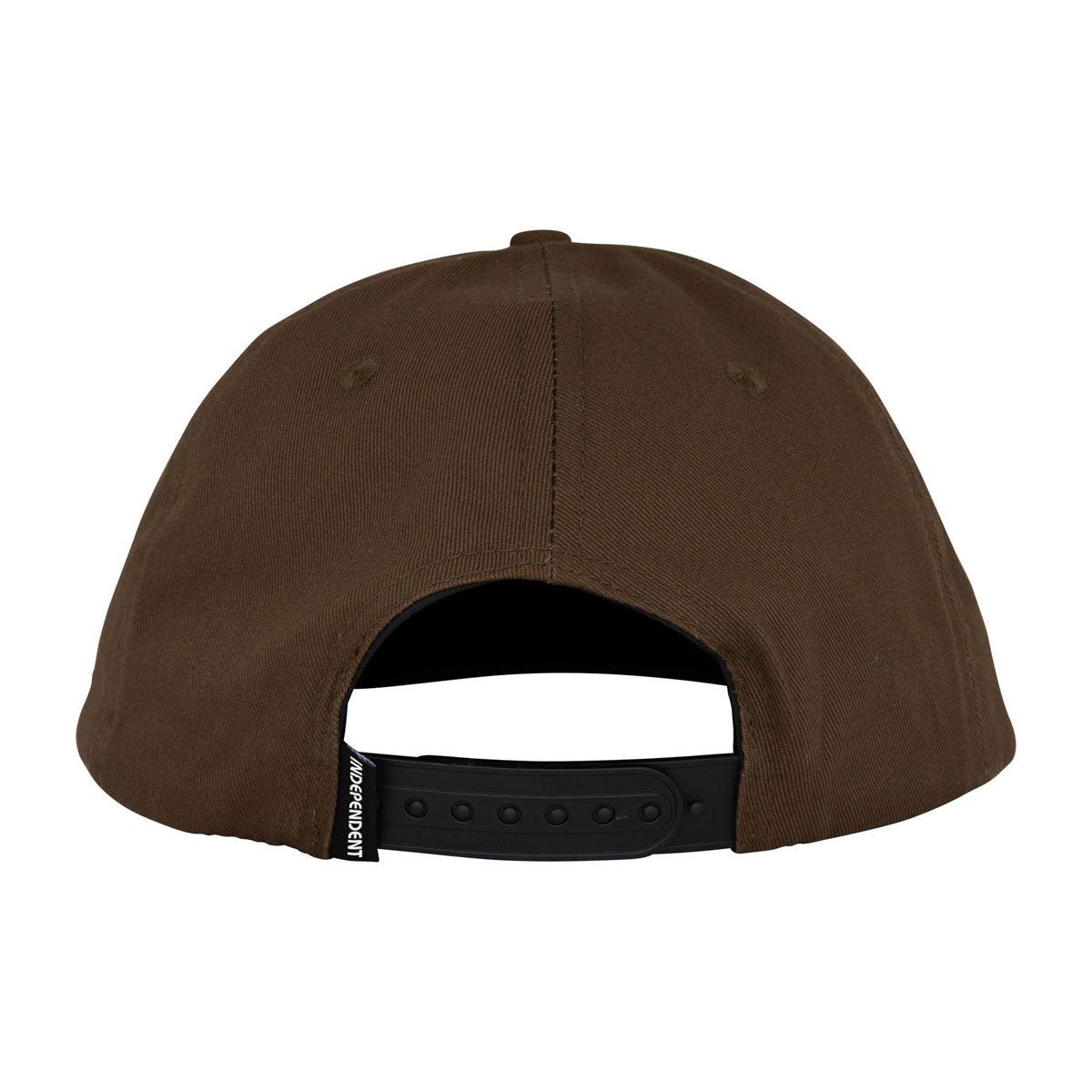 Independent Bar Logo Snapback Hat - Dark Chocolate image 2