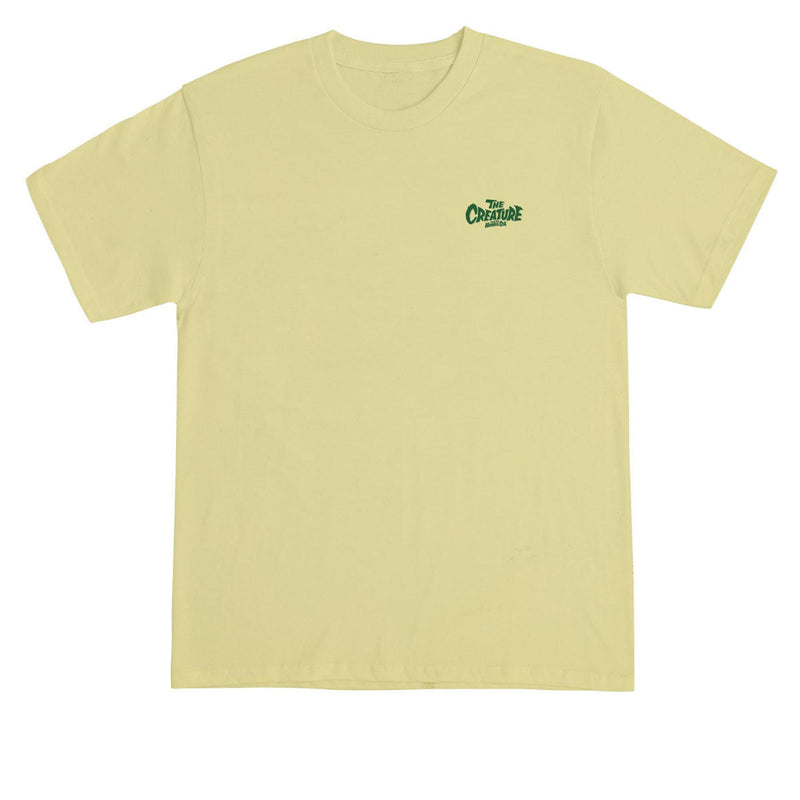 Creature Haunted Sea T-Shirt - Cornsilk