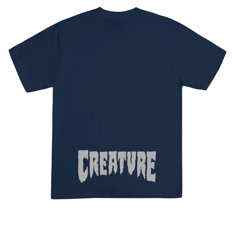 Creature Patent T-Shirt - Navy