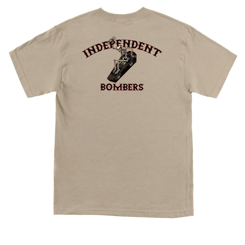 Independent Bombers T-Shirt - Sand