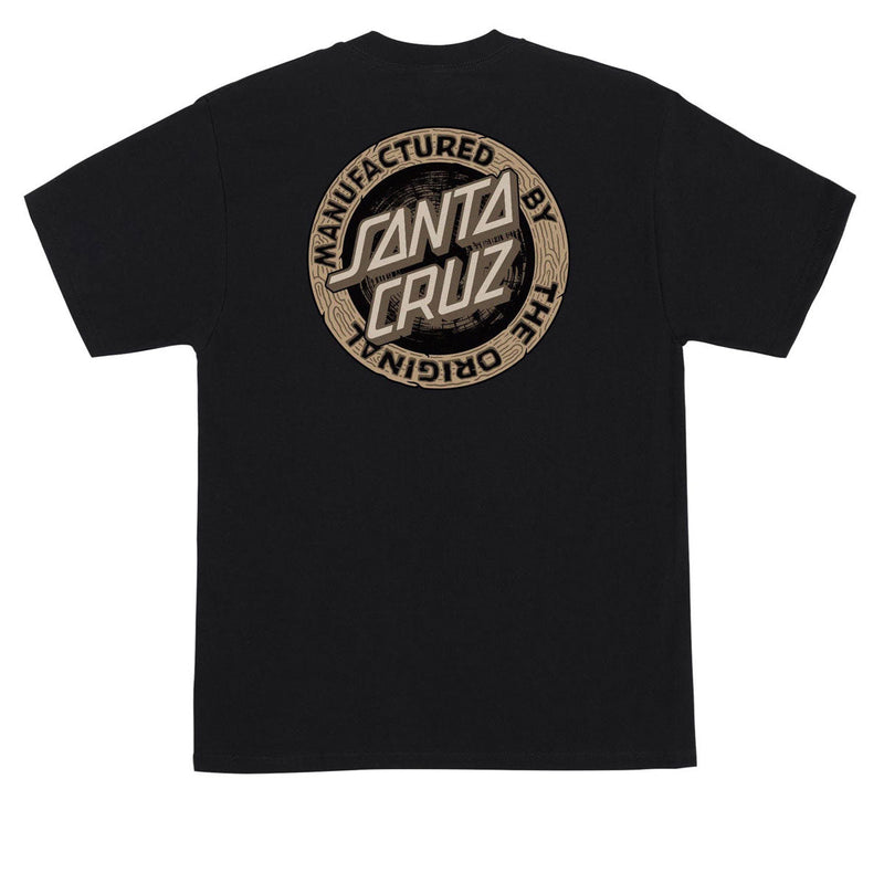 Santa Cruz Carved MFG T-Shirt - Black 2025